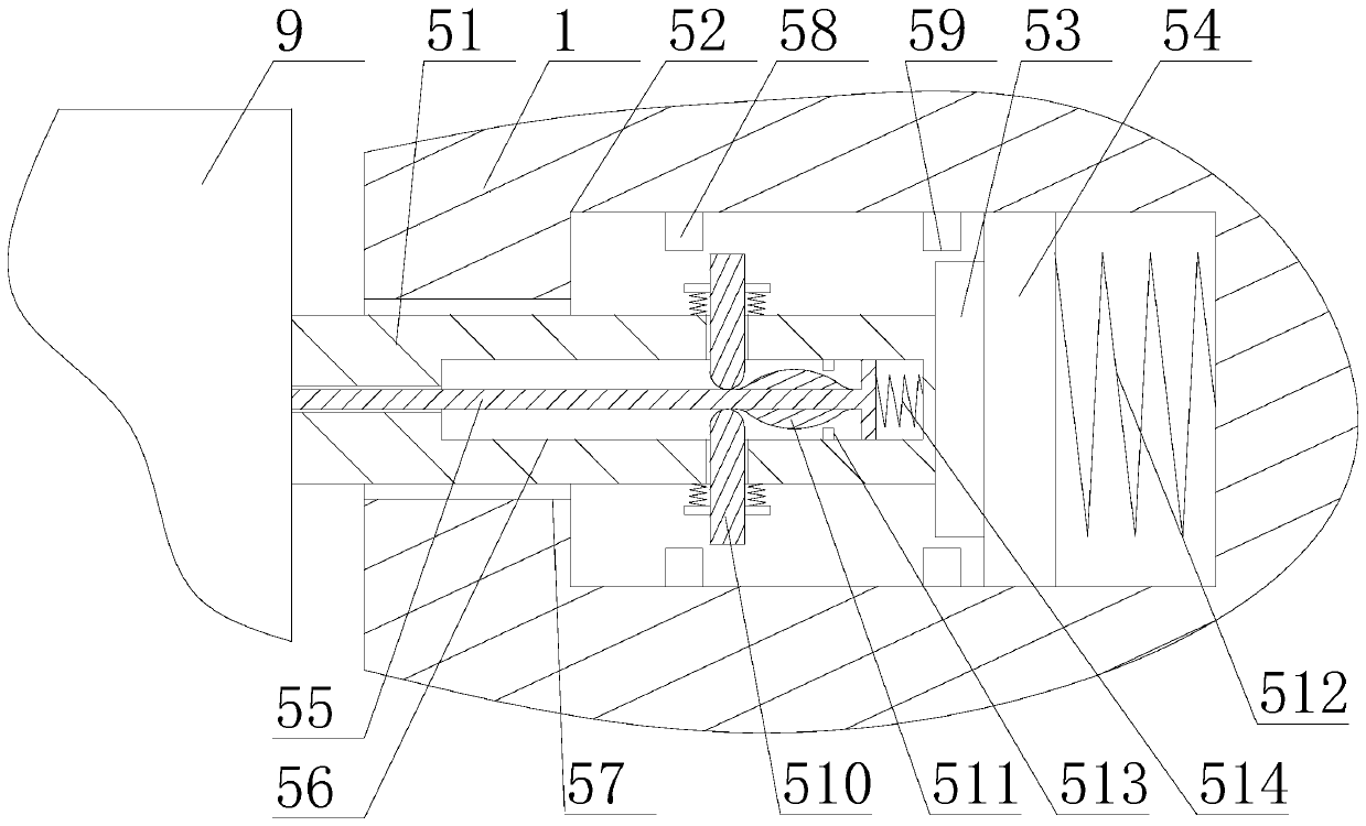 A high-speed CNC machine tool safety device