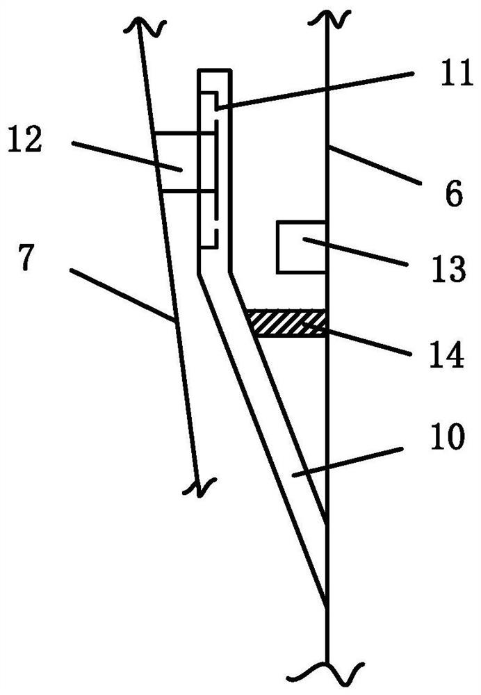 Automatic door device cooperating with pig house dung and dirt cleaning handbarrow and control method of automatic door device