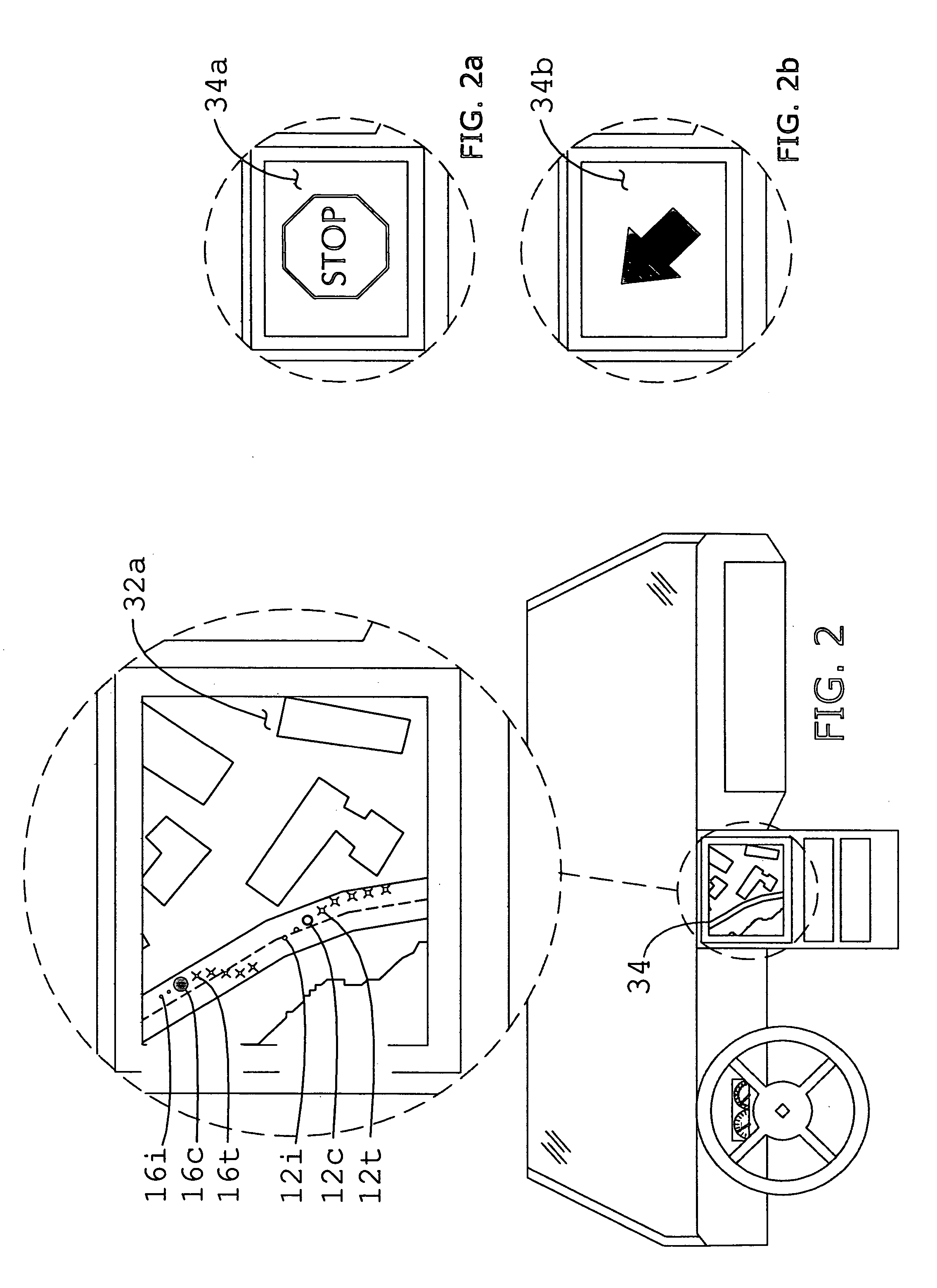 System for and method of detecting a collision and predicting a vehicle path