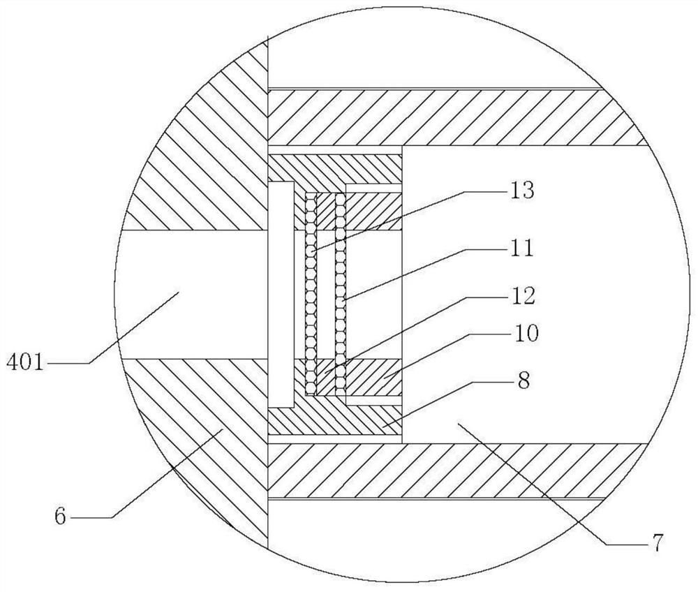 Device for extracting gaseous iodine in loop for producing iodine-125