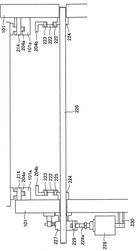 Rotary screen printing press