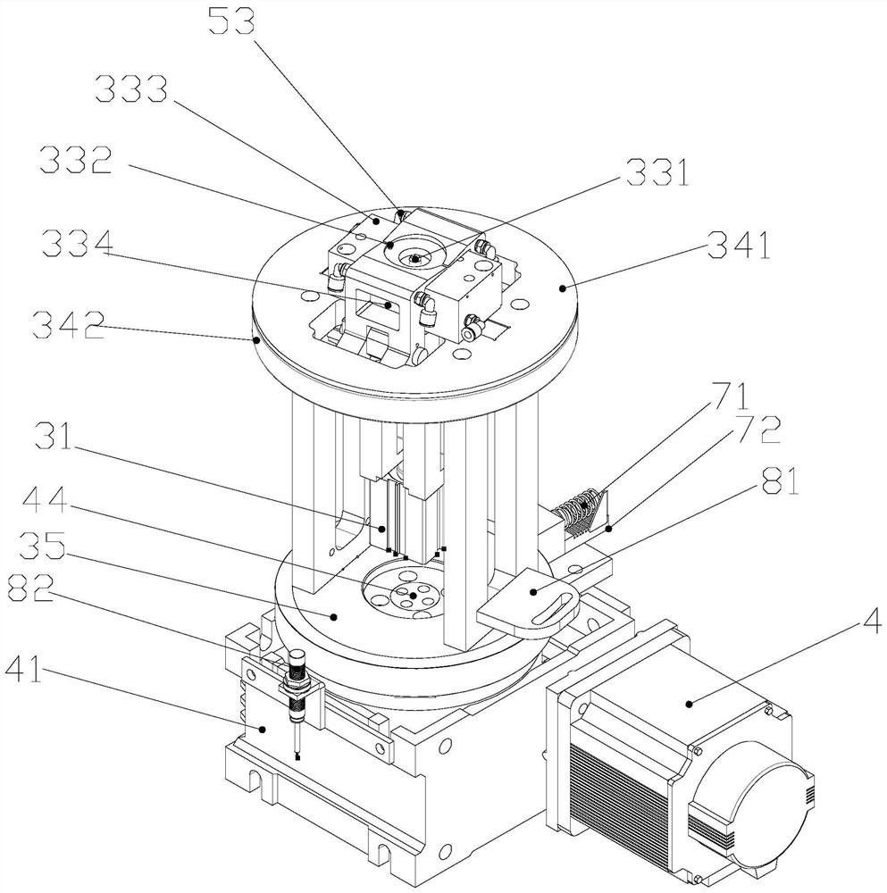 An automatic gear welding mechanism