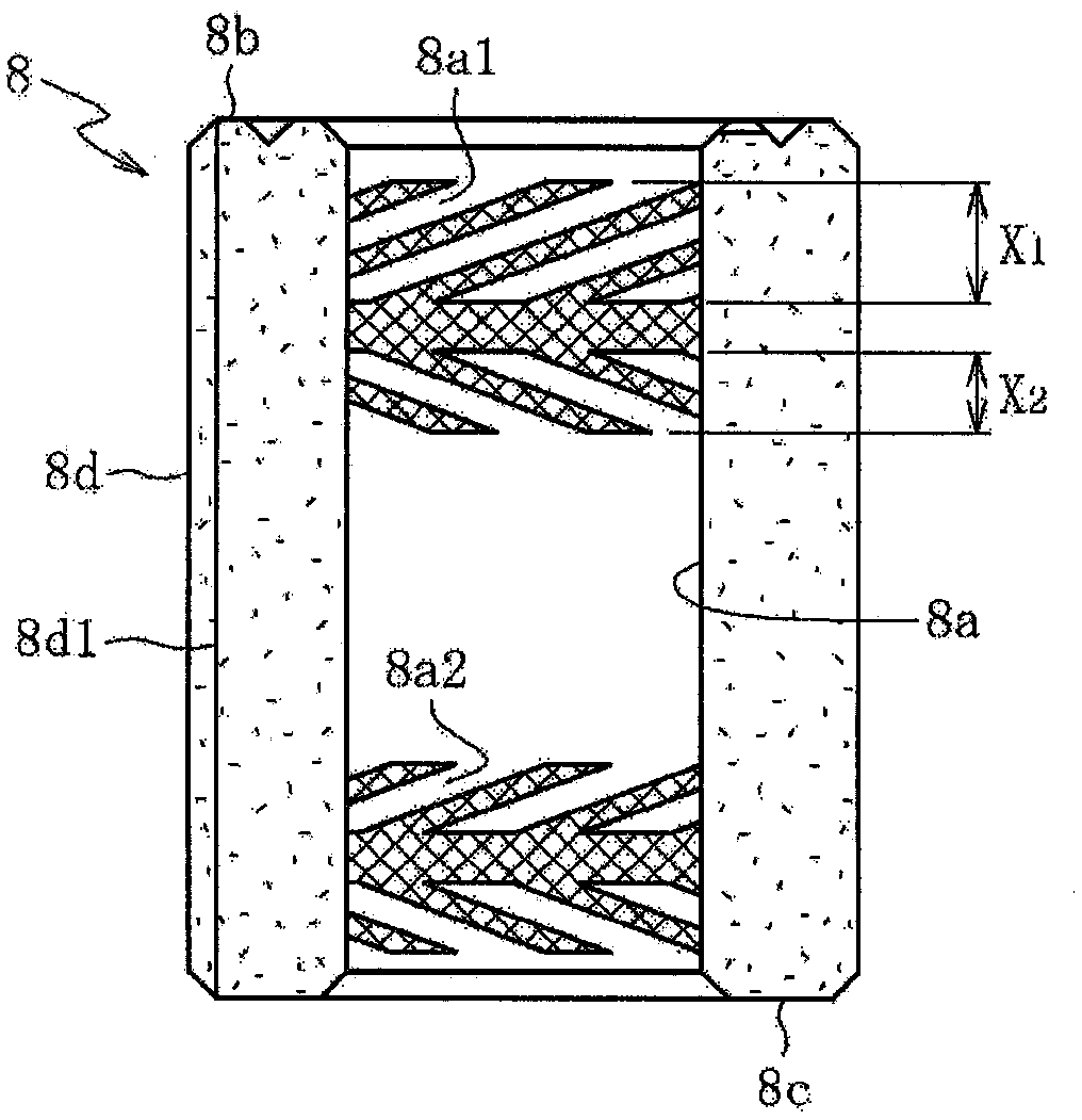 Sintered metal bearing