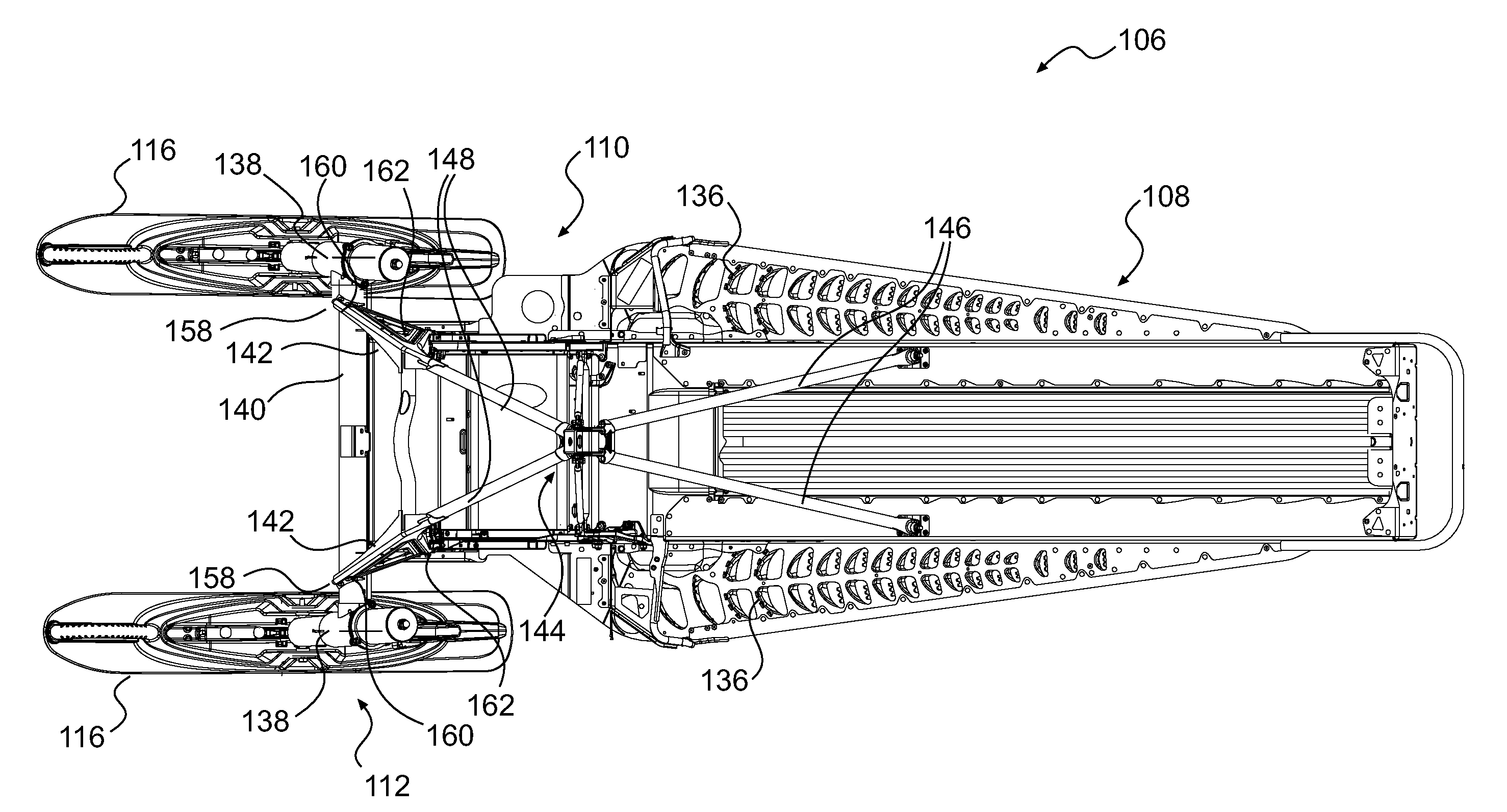 Snowmobile Frame