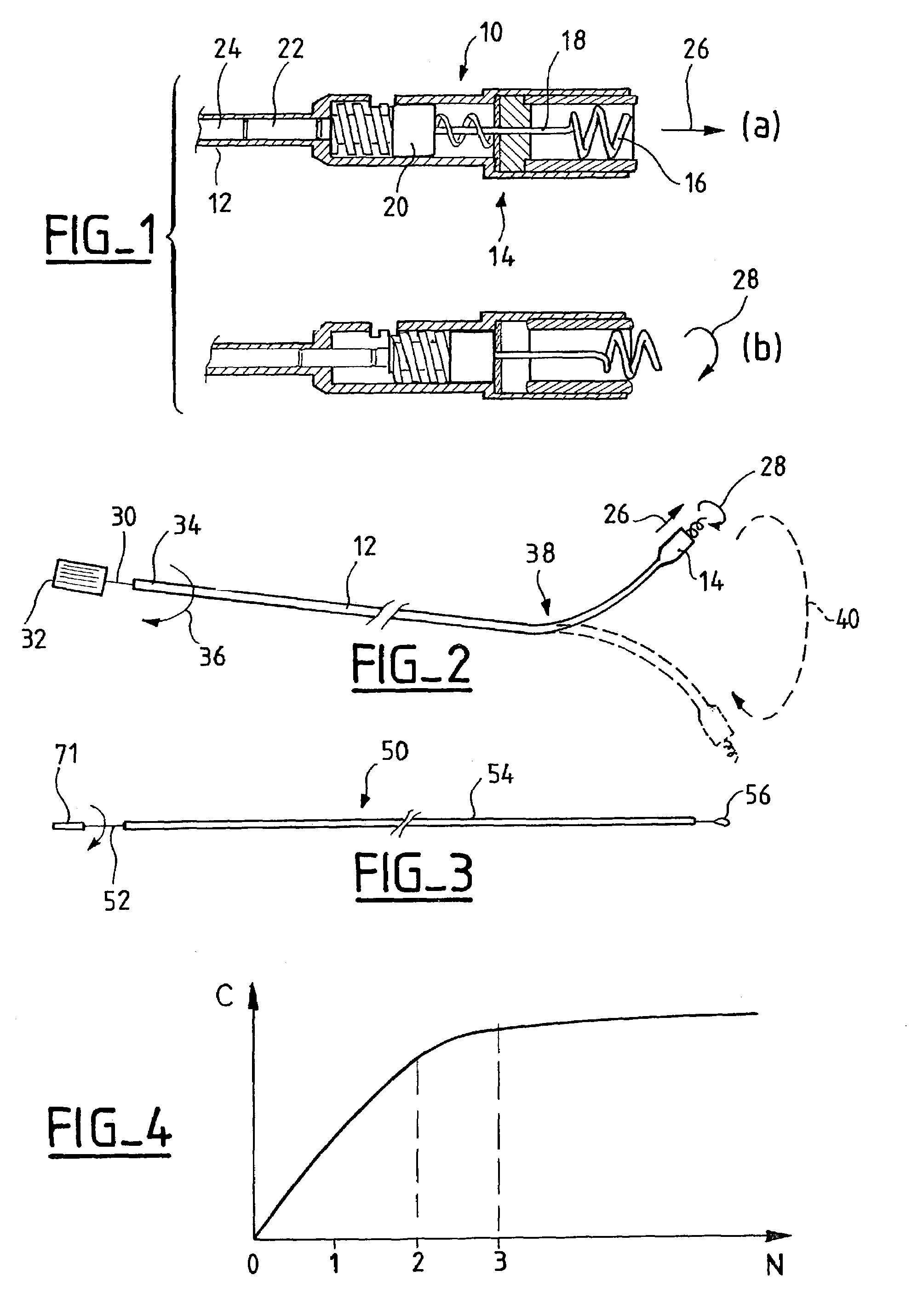 Set for installing an intracardiac stimulation or defibrillation lead equipped with a screw