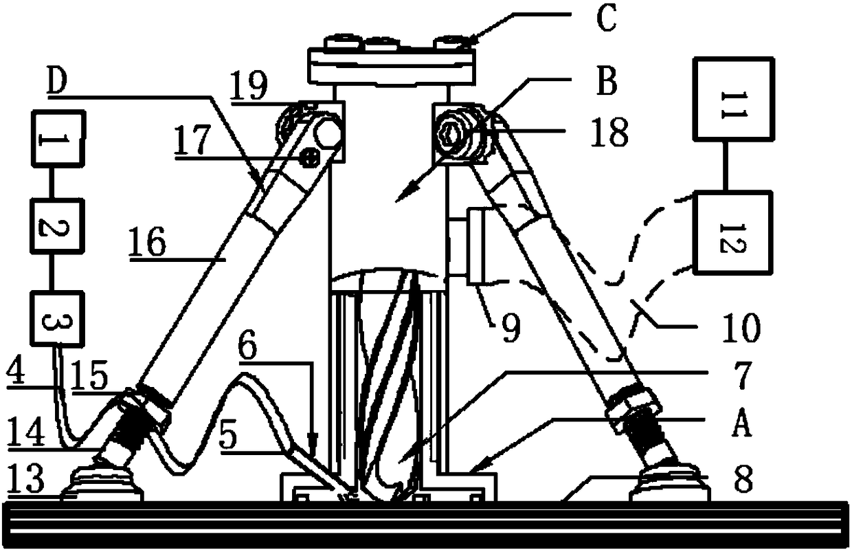 Portable reverse cooling and dedusting integrated device