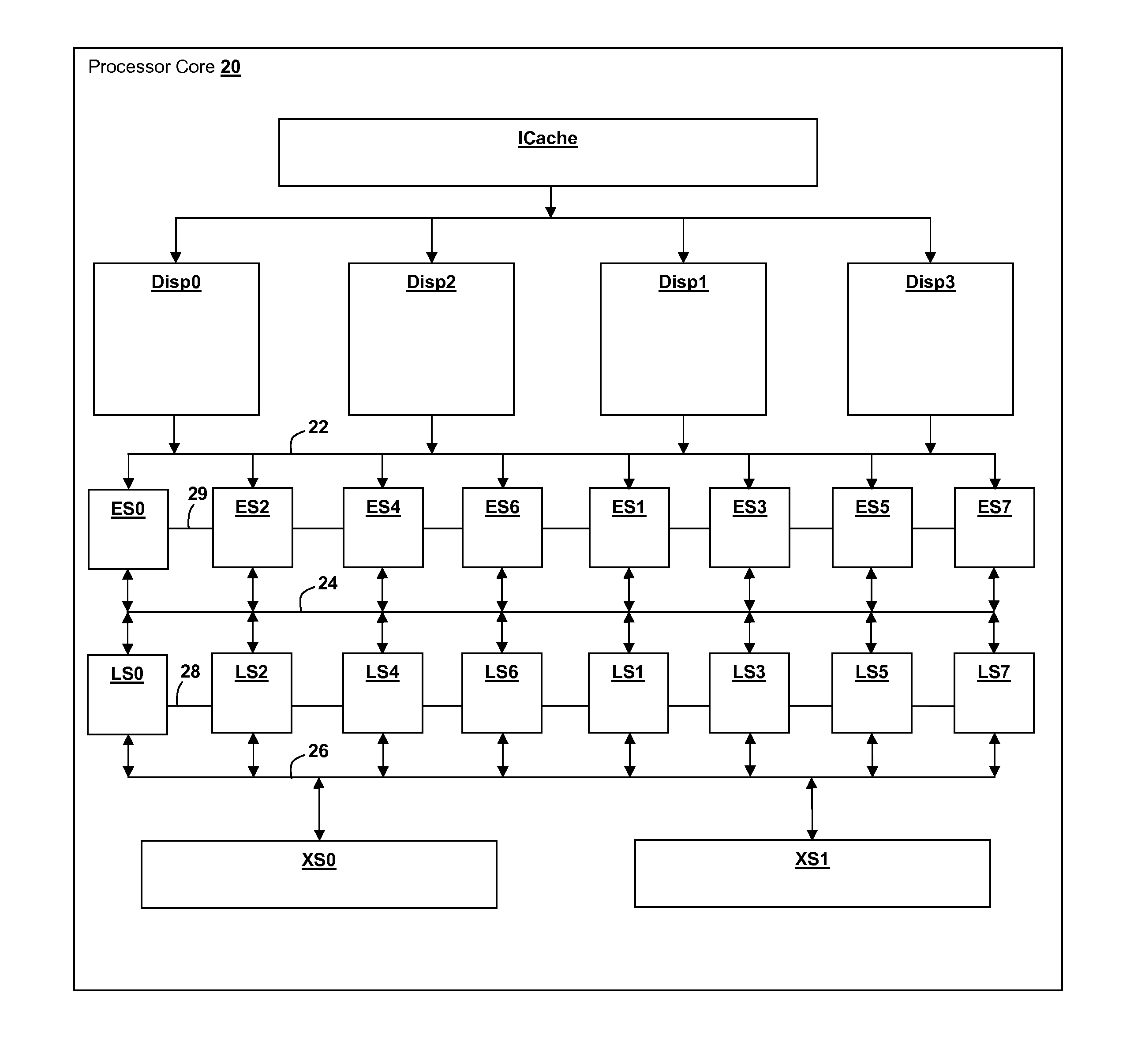 Parallel slice processor with dynamic instruction stream mapping