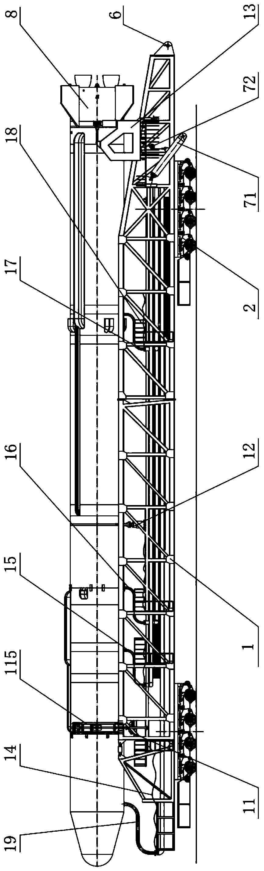 Rocket transfer and erection system