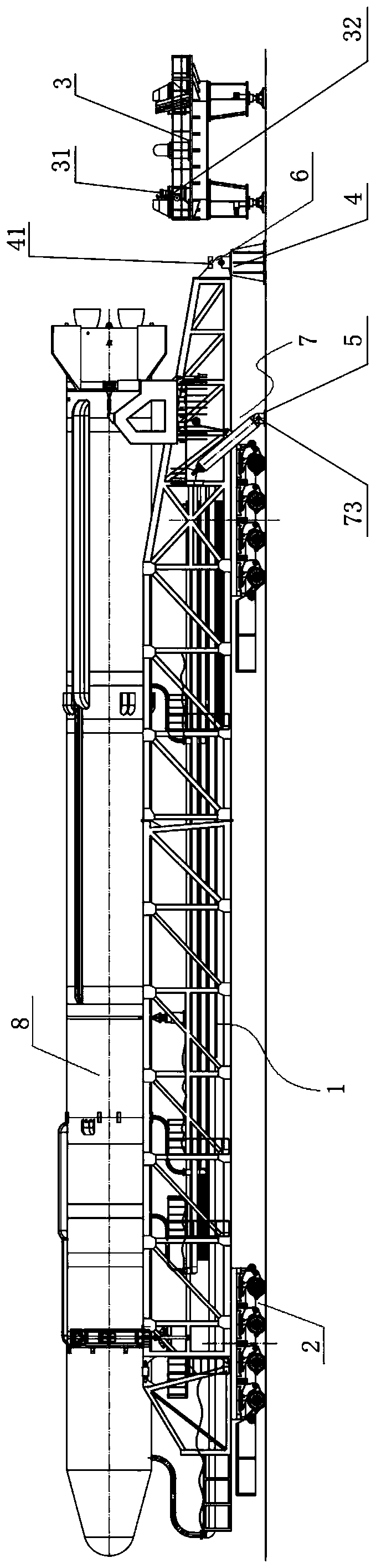 Rocket transfer and erection system