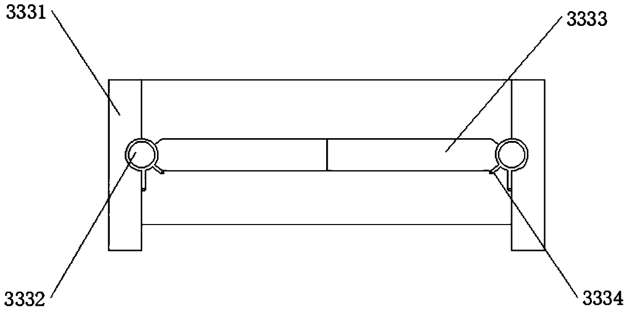 Clinical multi-section electric drainage device for cardiovascular medicine department