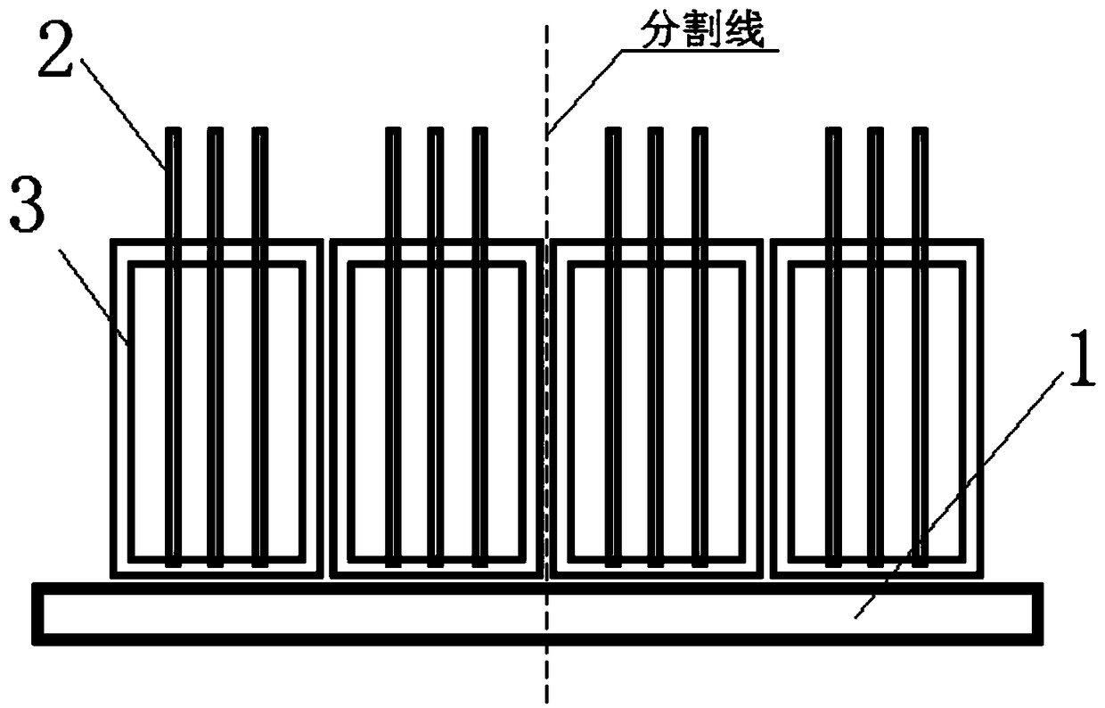 Mega column anchor bolt construction method