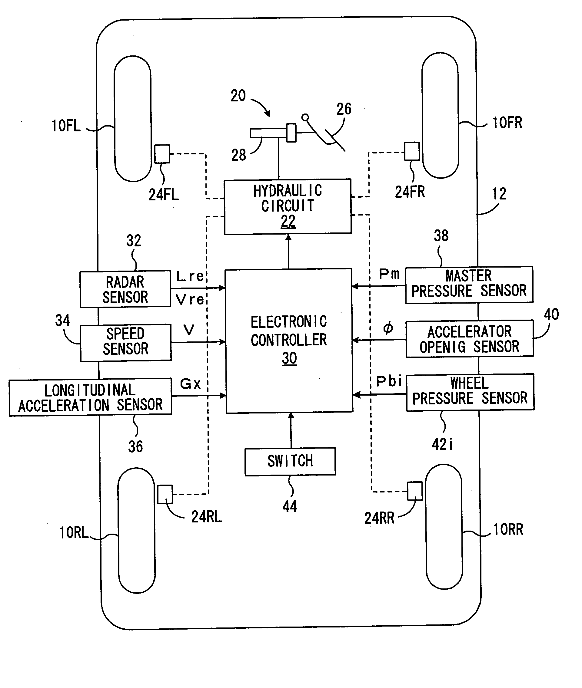 Vehicle deceleration control device