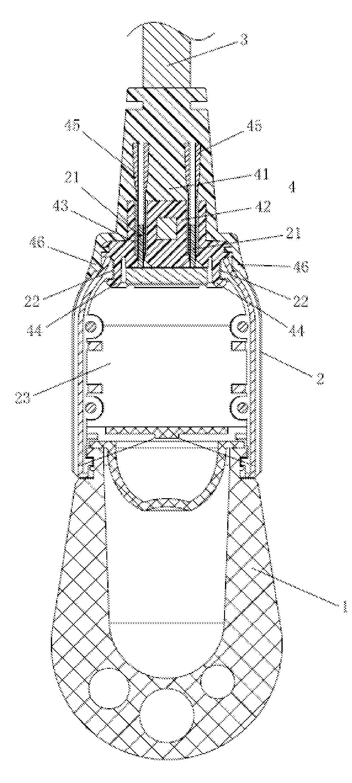 Plug-in bulb coupling structure