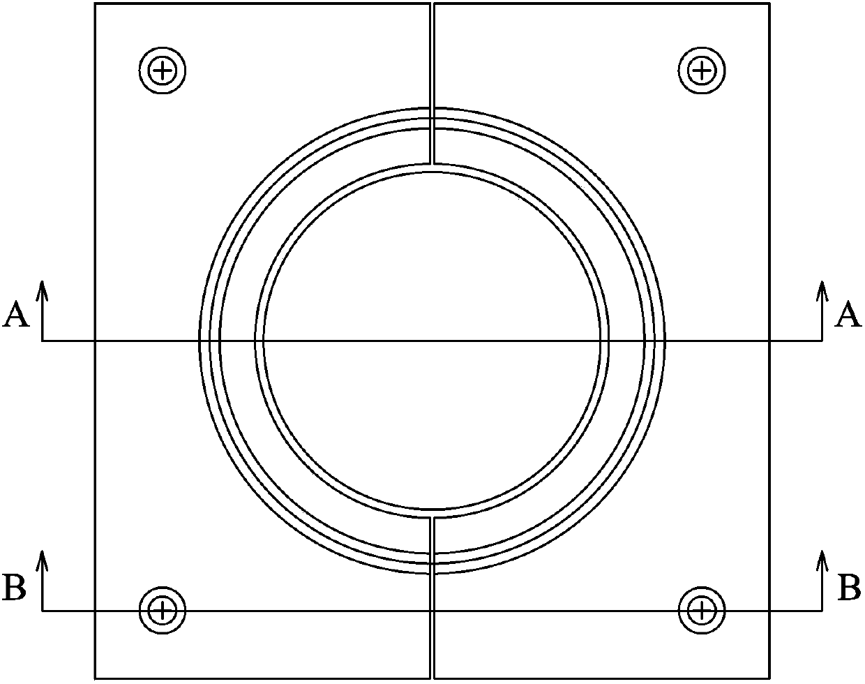 Experimental facility for measurement of hot forming limit of laser tailor-welded blank