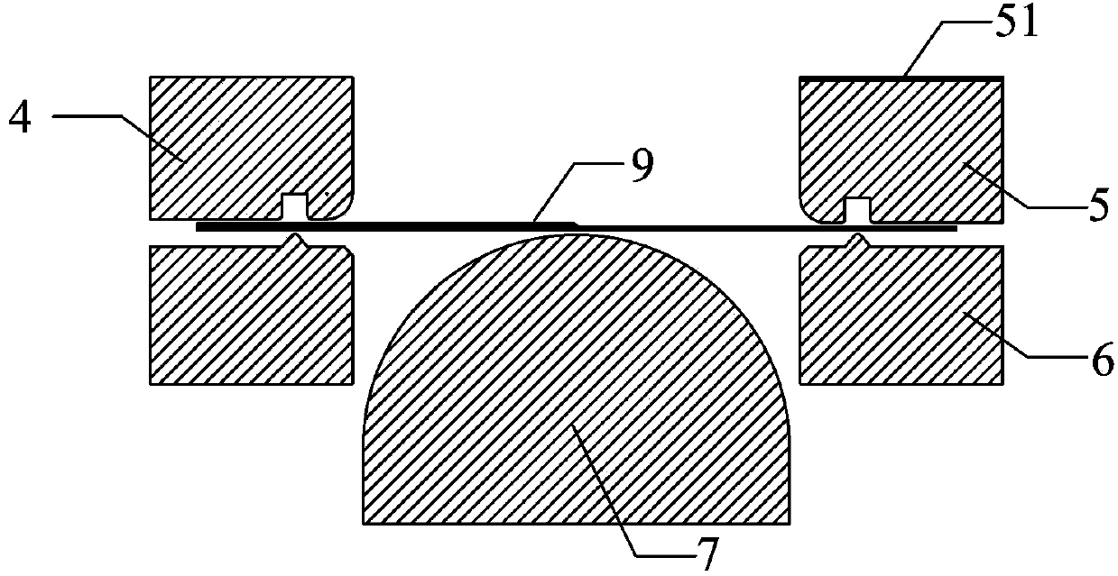 Experimental facility for measurement of hot forming limit of laser tailor-welded blank