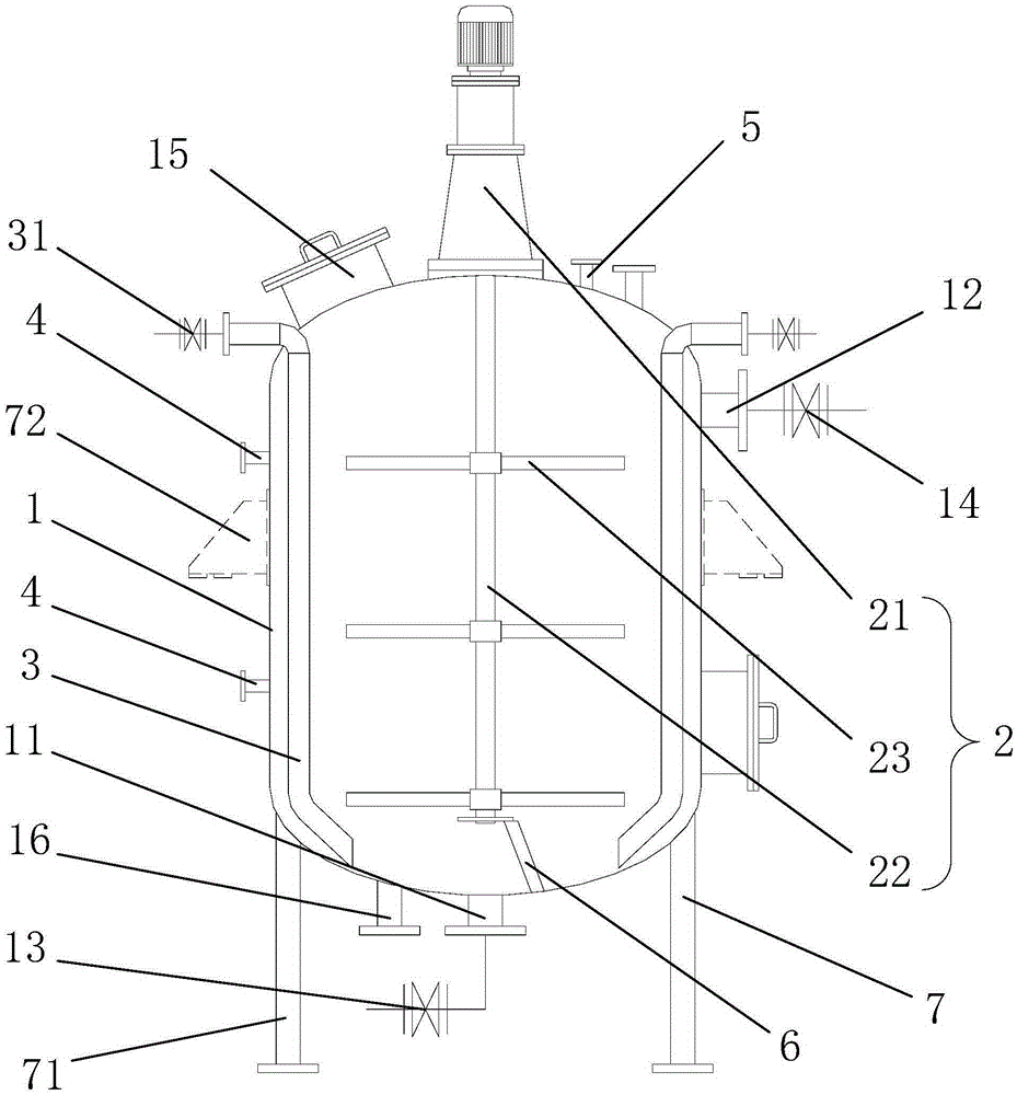 Continuous sludge thermo-hydrolysis device and use method thereof