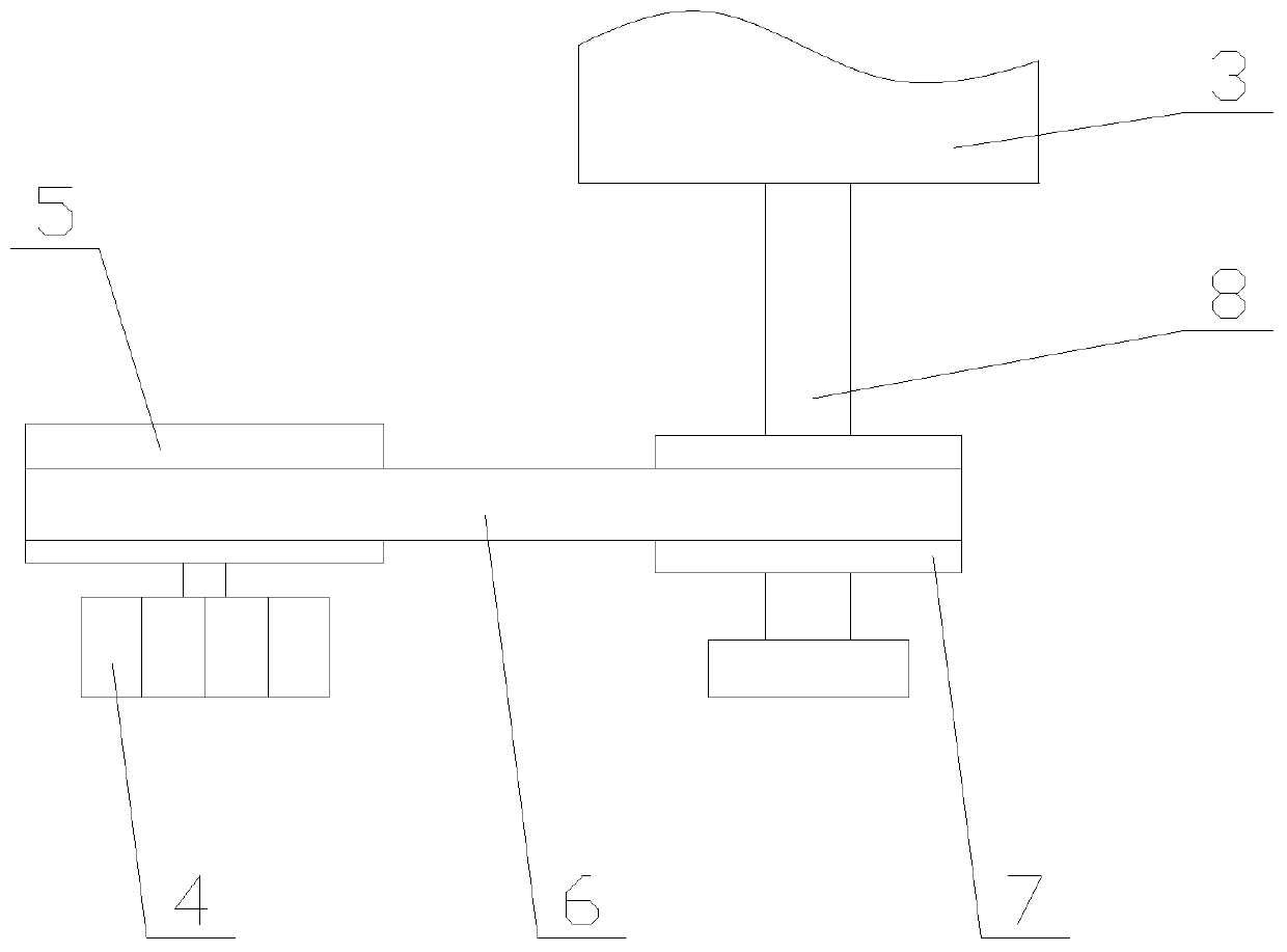 A safe communication iron tower with deicing and anti-climbing functions