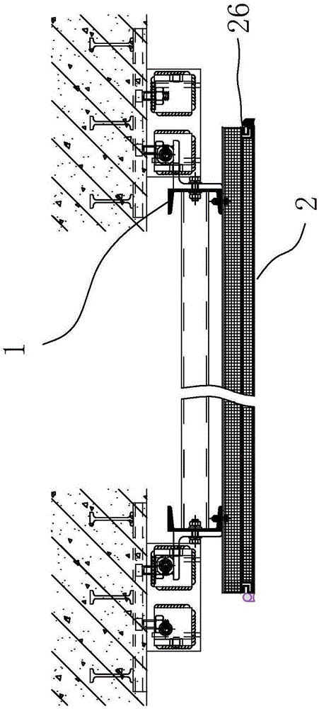 Unit type heat-preservation fireproof curtain wall system