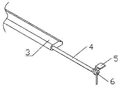 Memory strip mounting structure