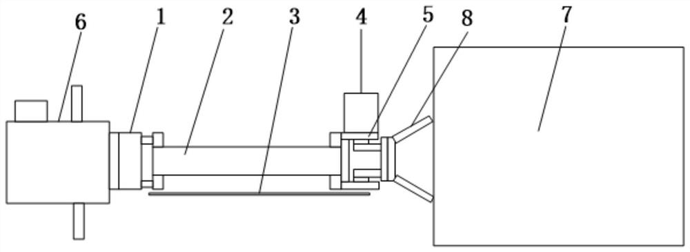 Two-degree-of-freedom solar cell array unfolding device