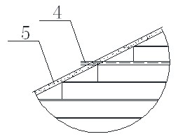 Novel method of tailing dry pile process