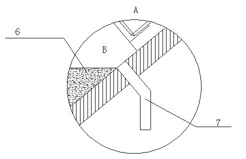 Beam-end embedded pipe sealing structure for stayed cable and sling