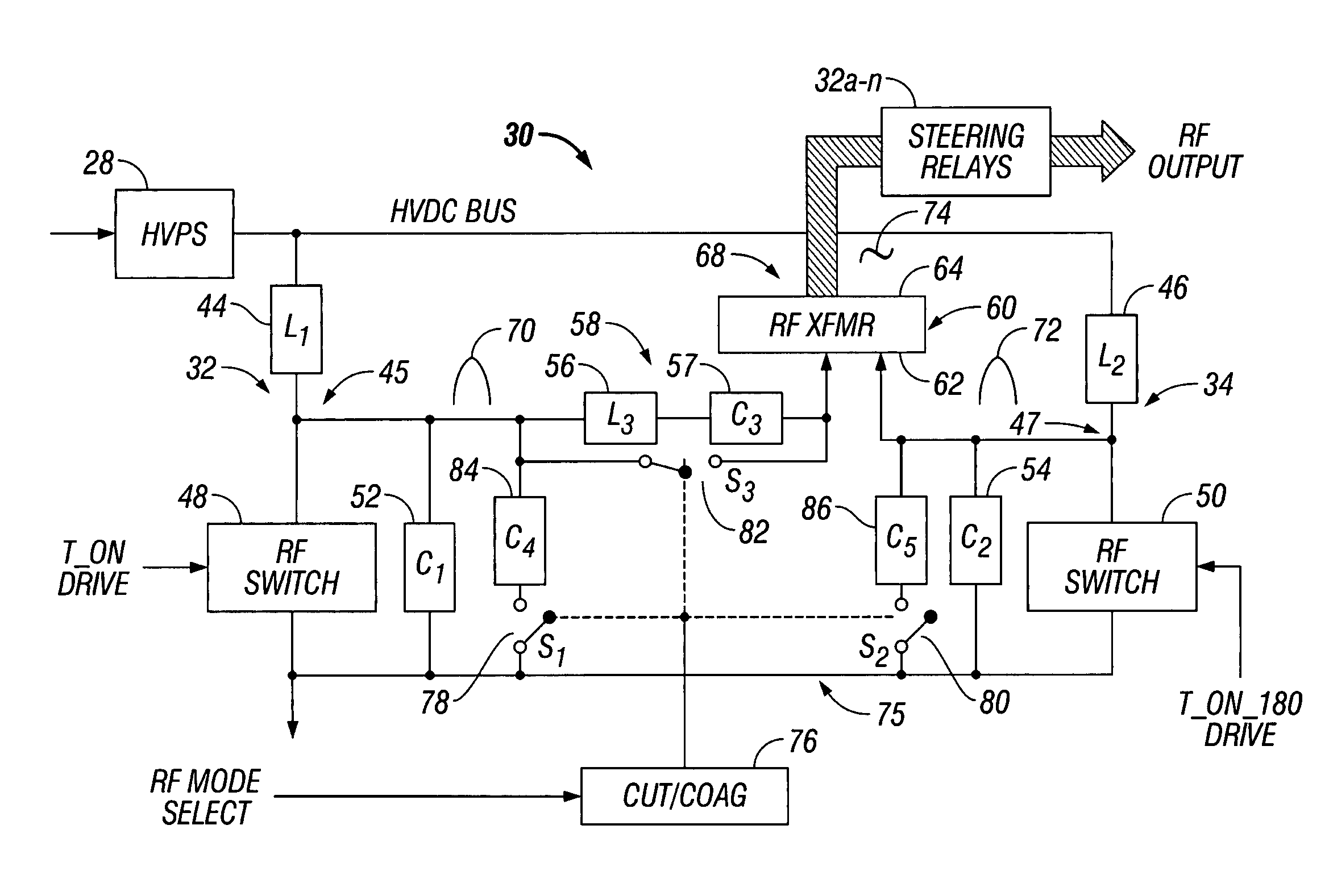 Dual synchro-resonant electrosurgical apparatus with bi-directional magnetic coupling