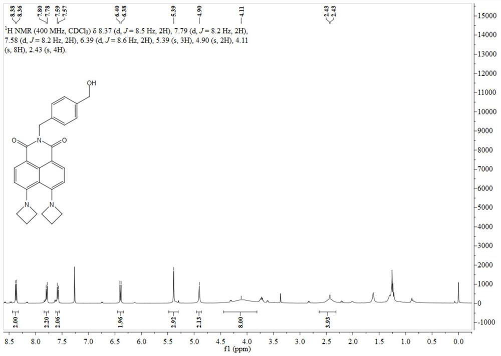 A kind of highly stable free-washing snap-tag probe and its preparation method and application