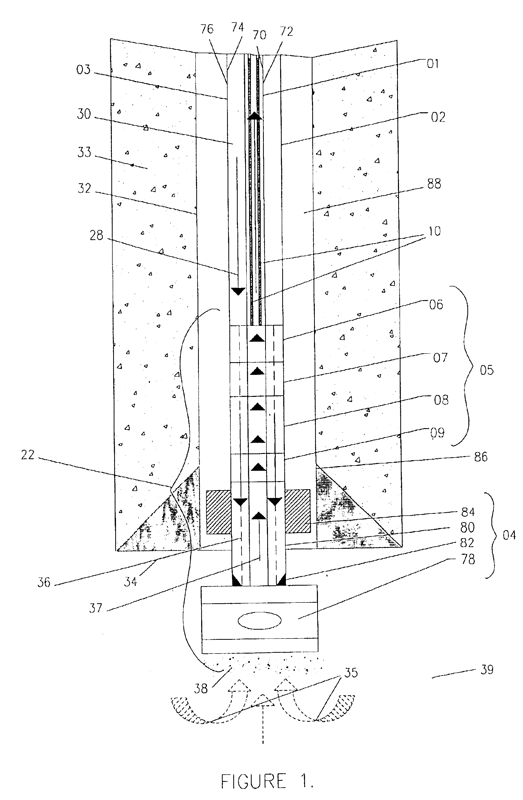 Two string drilling system using coil tubing