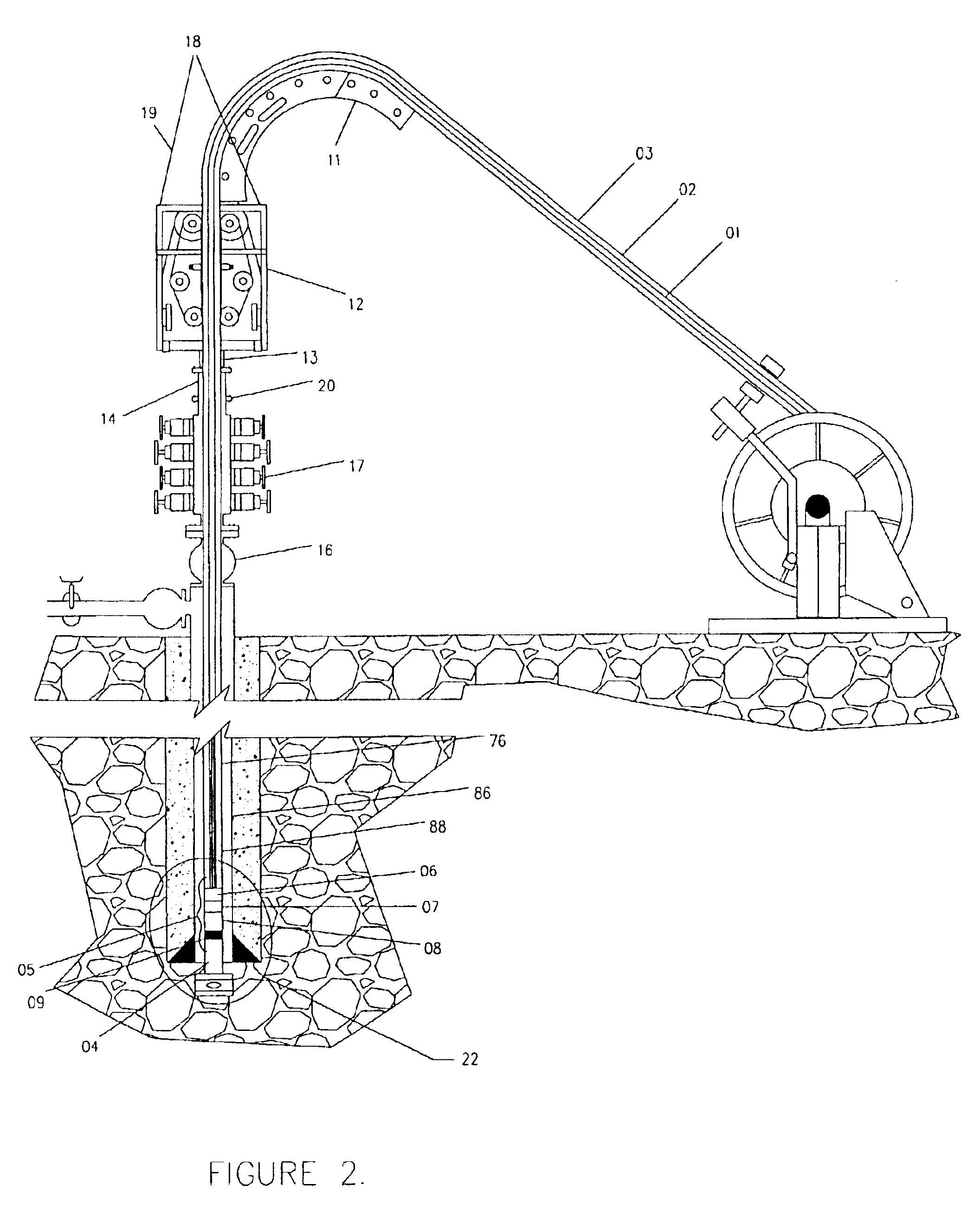 Two string drilling system using coil tubing