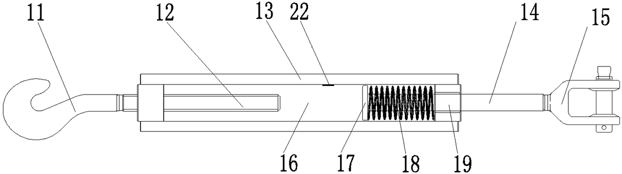 Self-tightening flower basket bolt