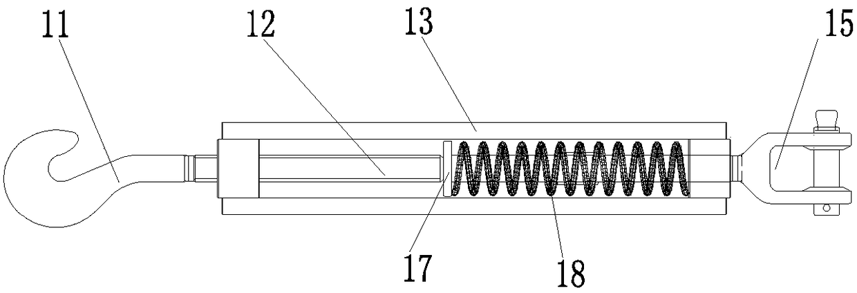 Self-tightening flower basket bolt