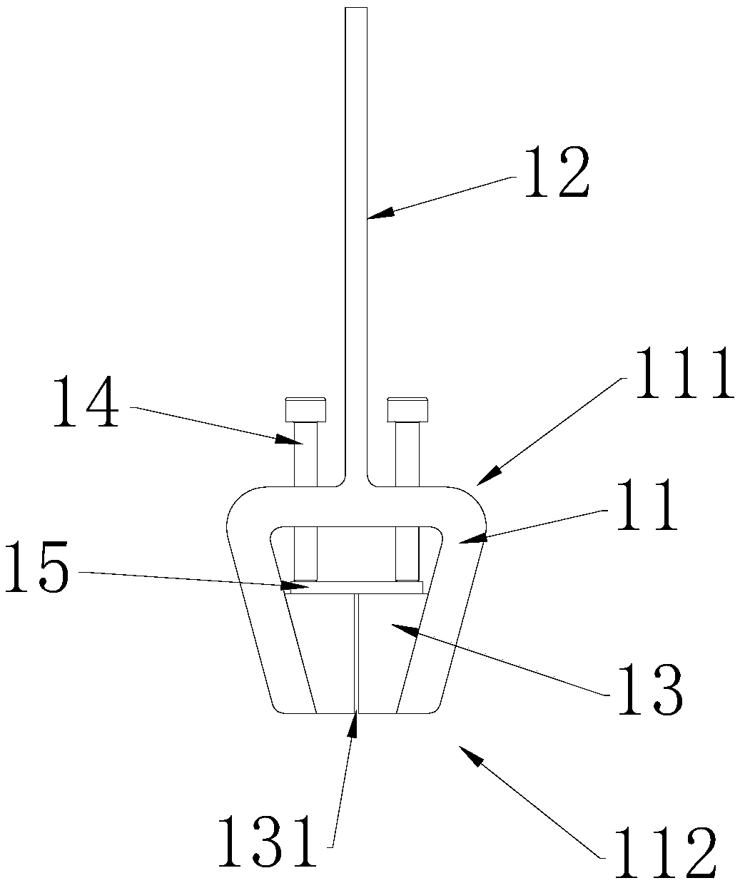 Clamping device for high-speed stretching of automotive plastics