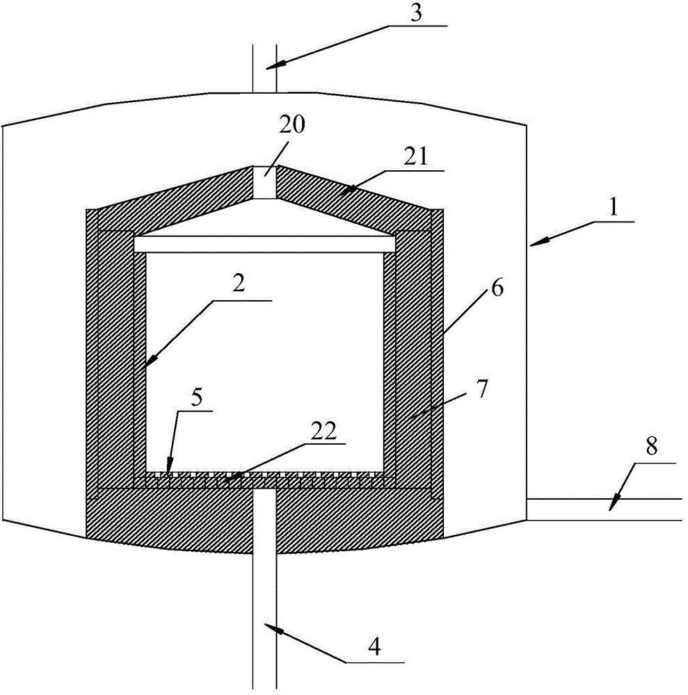 Intermediate frequency furnace for sintering various volatile substances