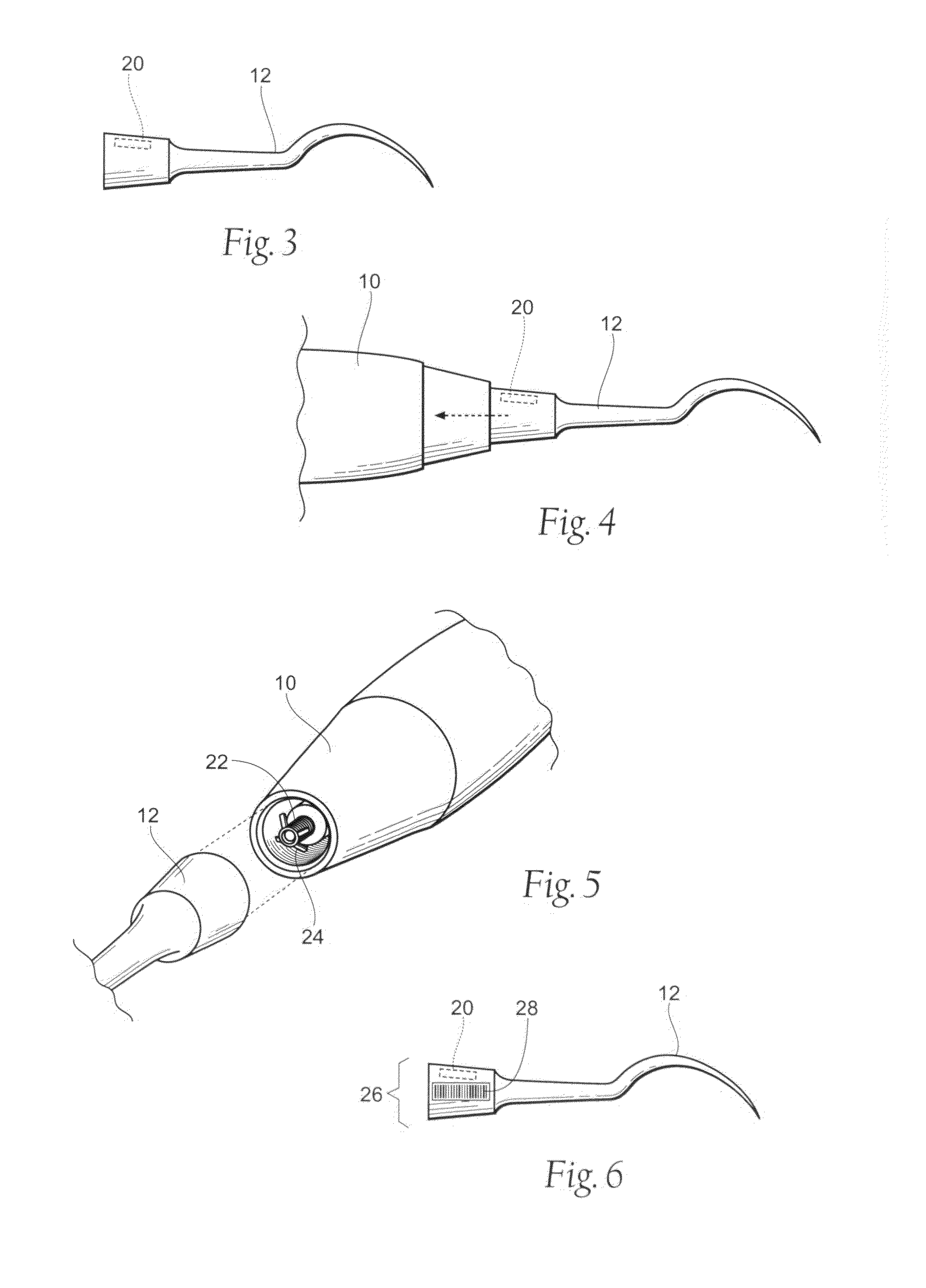 Ultrasonic device having memory capabilities