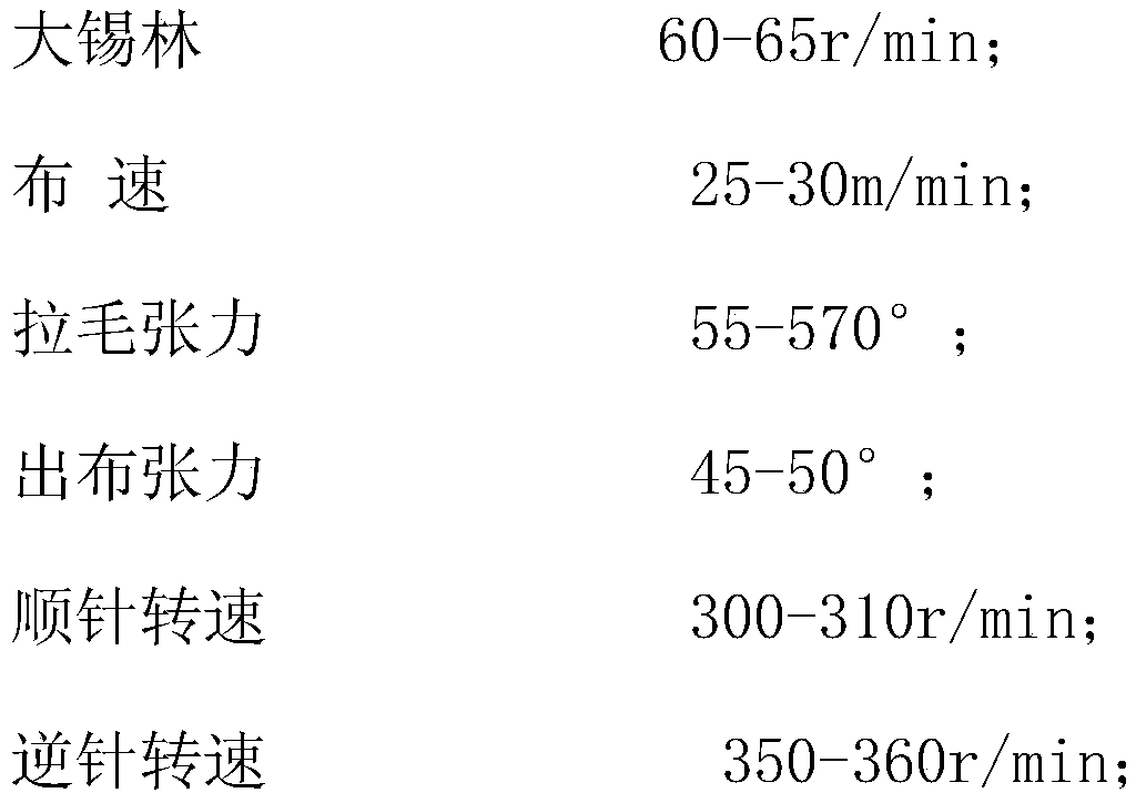 Production method of ultra-warmth digital printing knitted fleece fabric