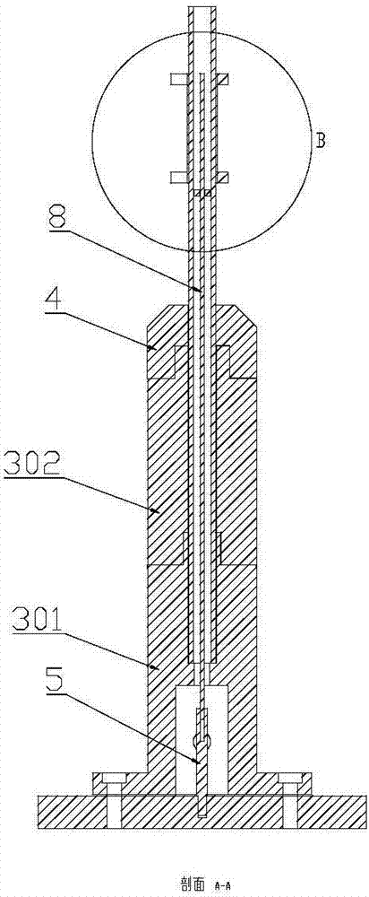 Bunsen burner type low-temperature plasma auxiliary burning device