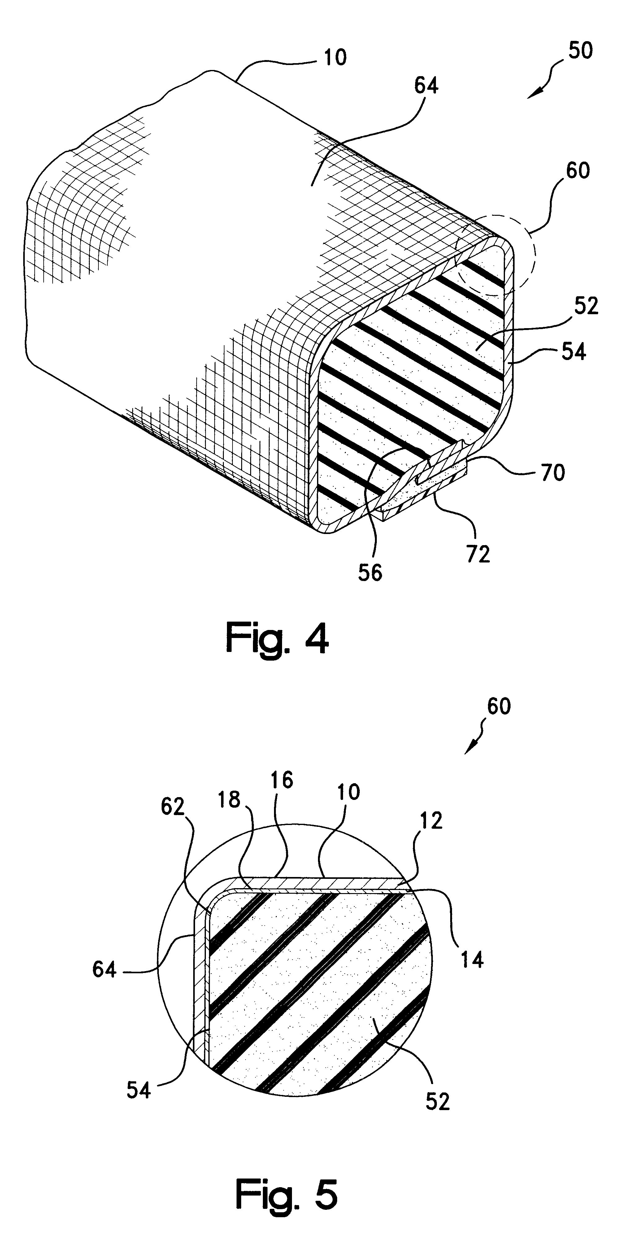 Flame retardant EMI shielding gasket