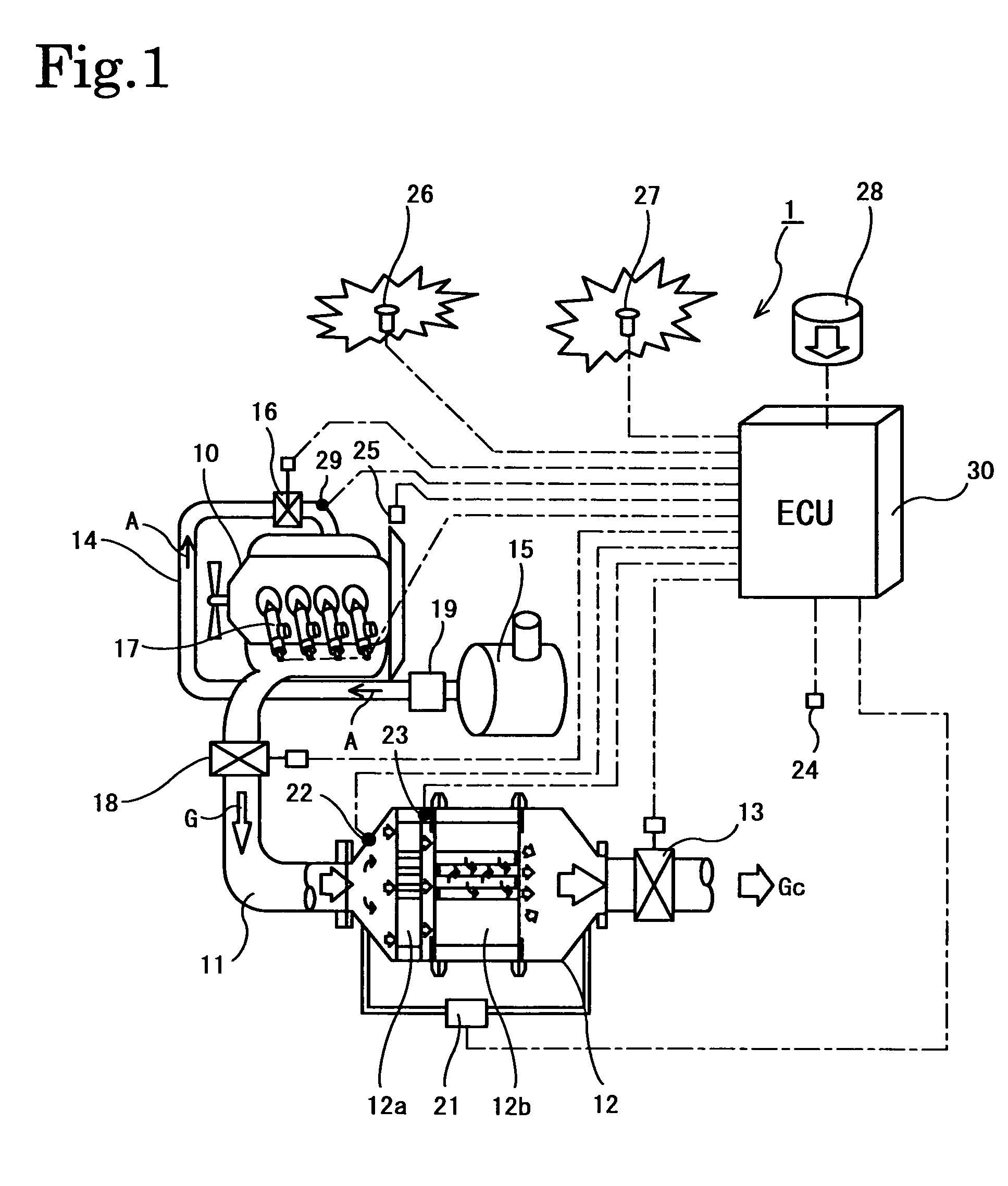 Method for controlling exhaust gas purification system and exhaust gas purification system