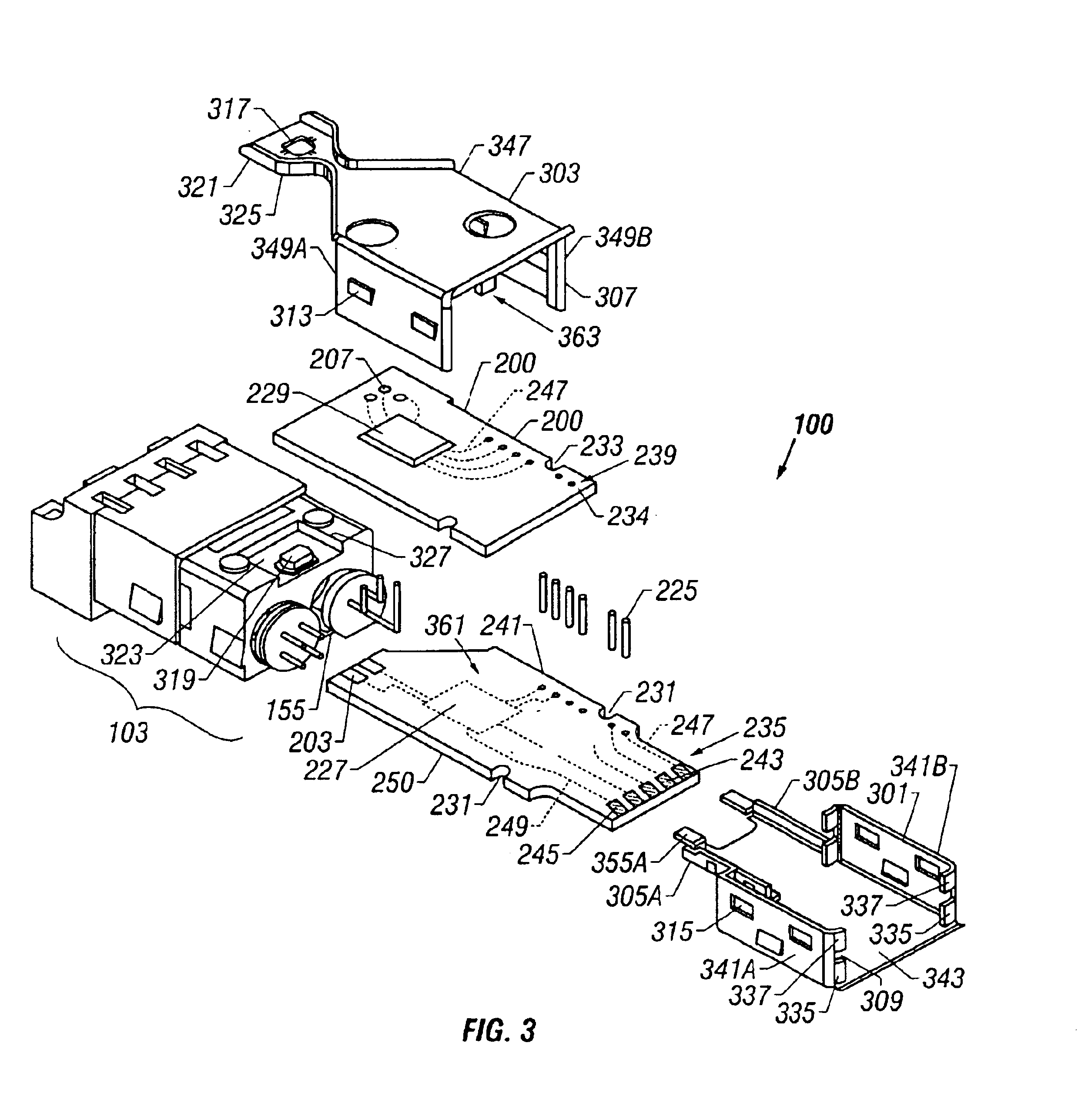 Hot pluggable optical transceiver in a small form pluggable package