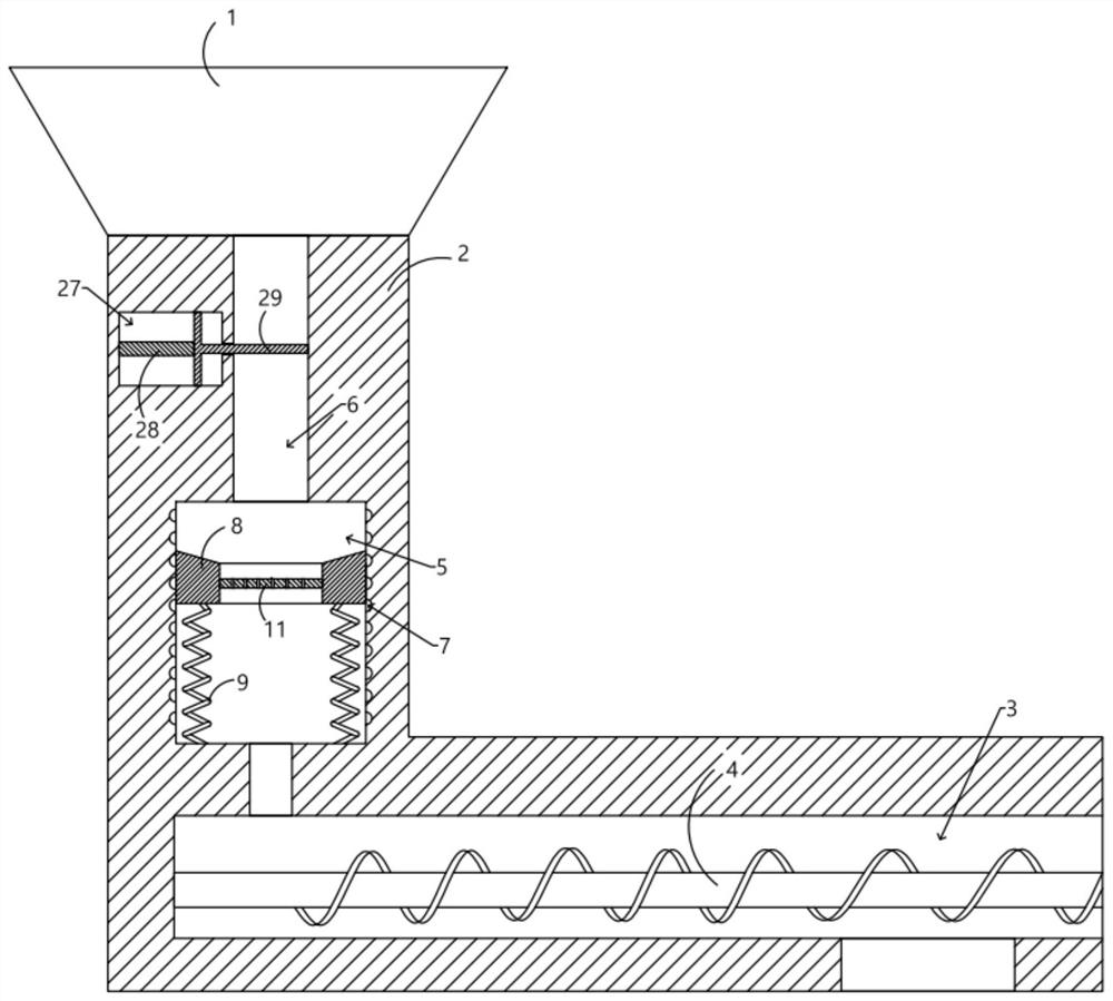 Metal powder conveying device and selective laser melting equipment