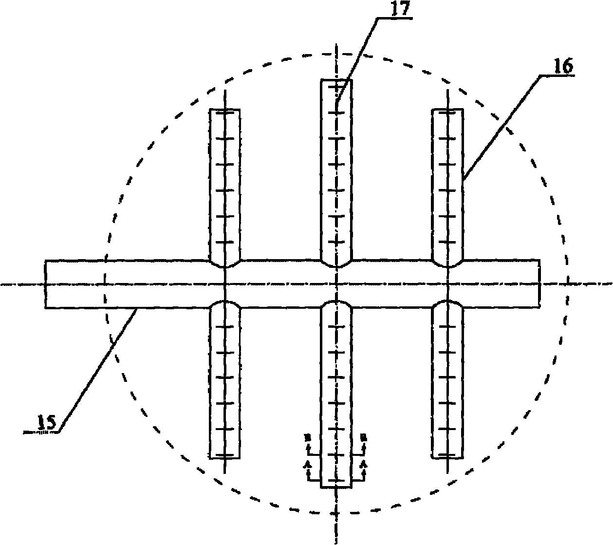 Selective hydrogenation method for phenylacetylene in phenylacetylene-containing styrene material flow