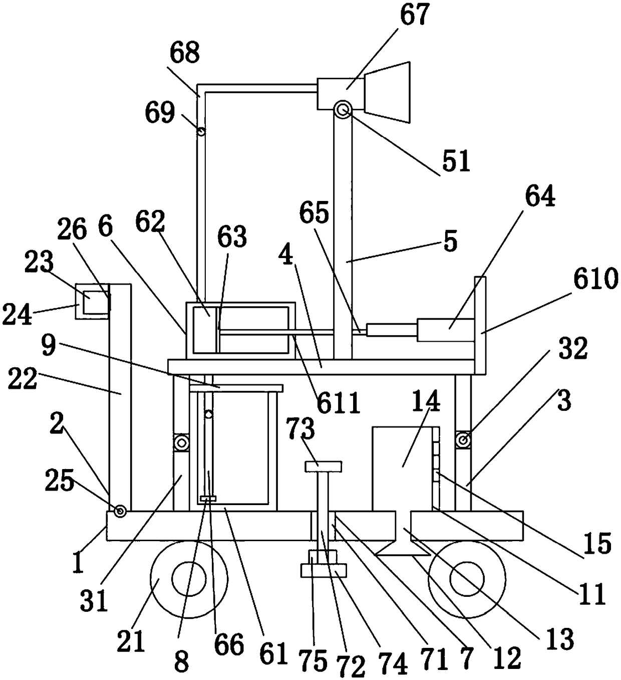 Environmental protection device for construction