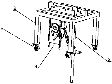 Rescue structure for municipal inspection well