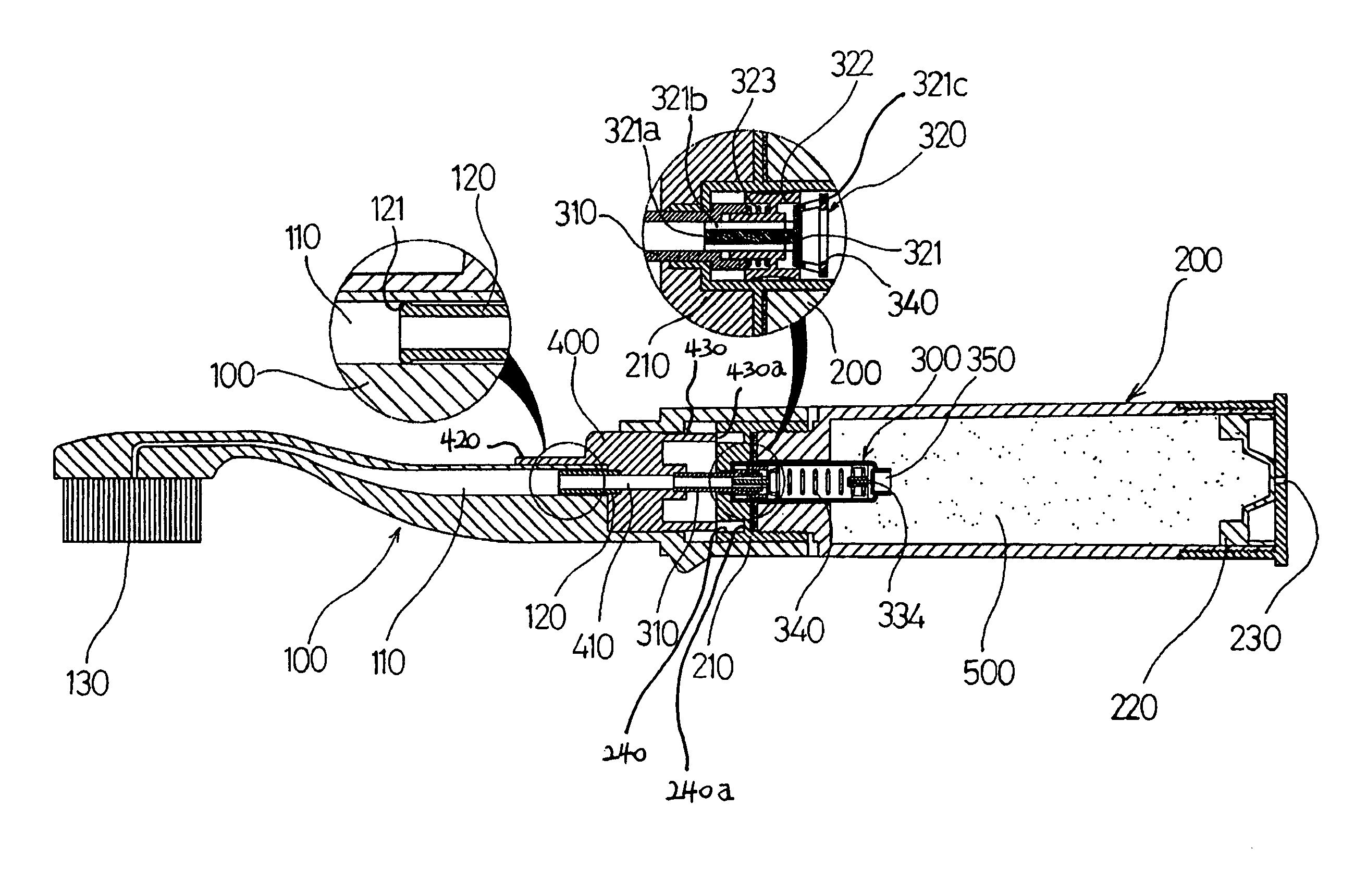 Tooth brush device