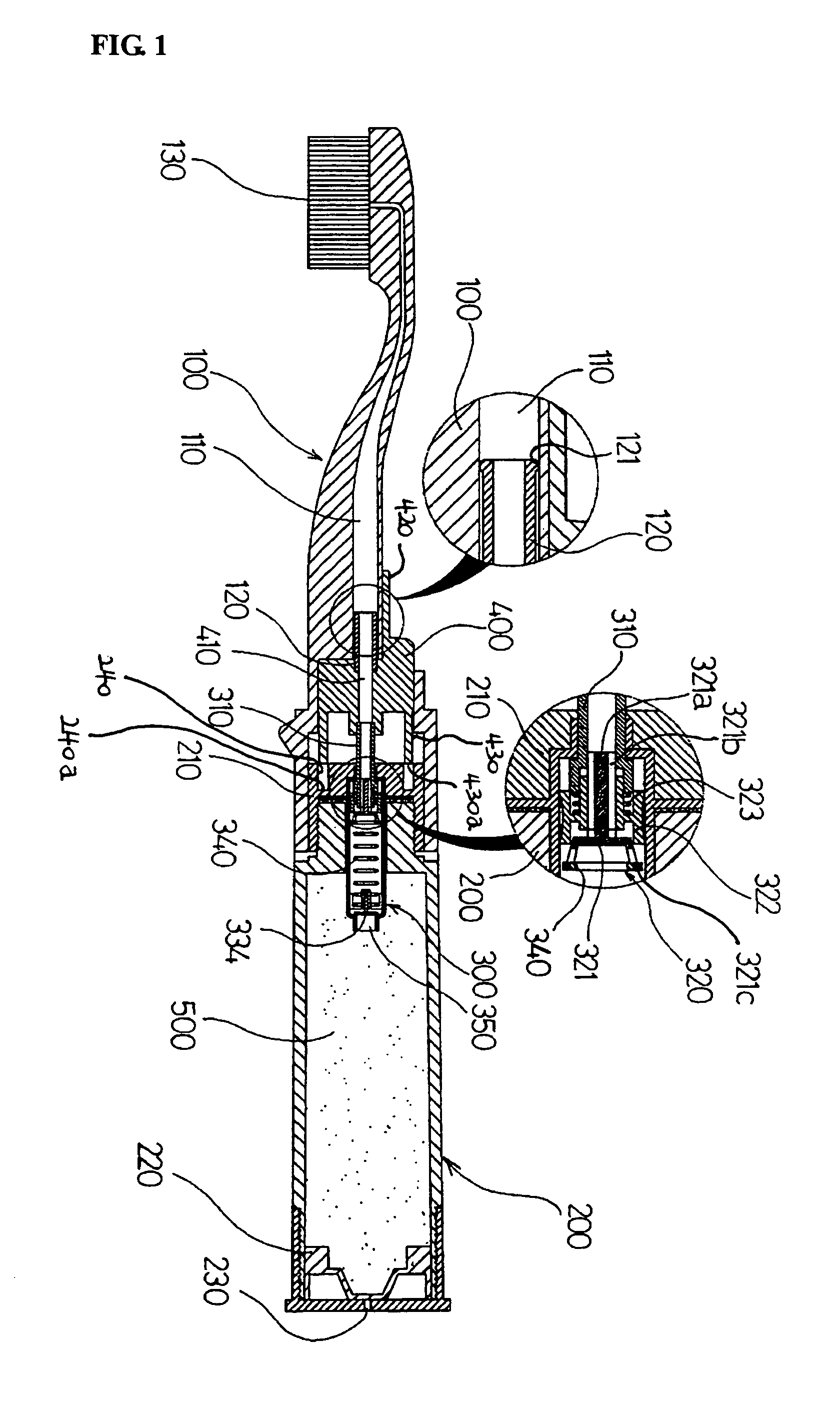 Tooth brush device