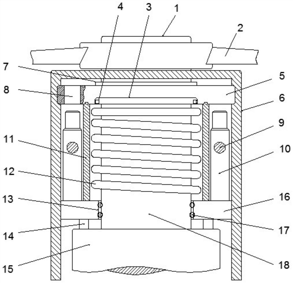 Impeller locking disc of wind driven generator