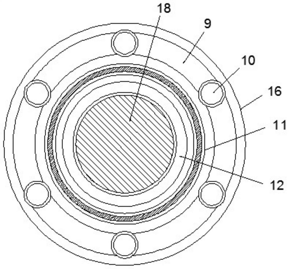 Impeller locking disc of wind driven generator