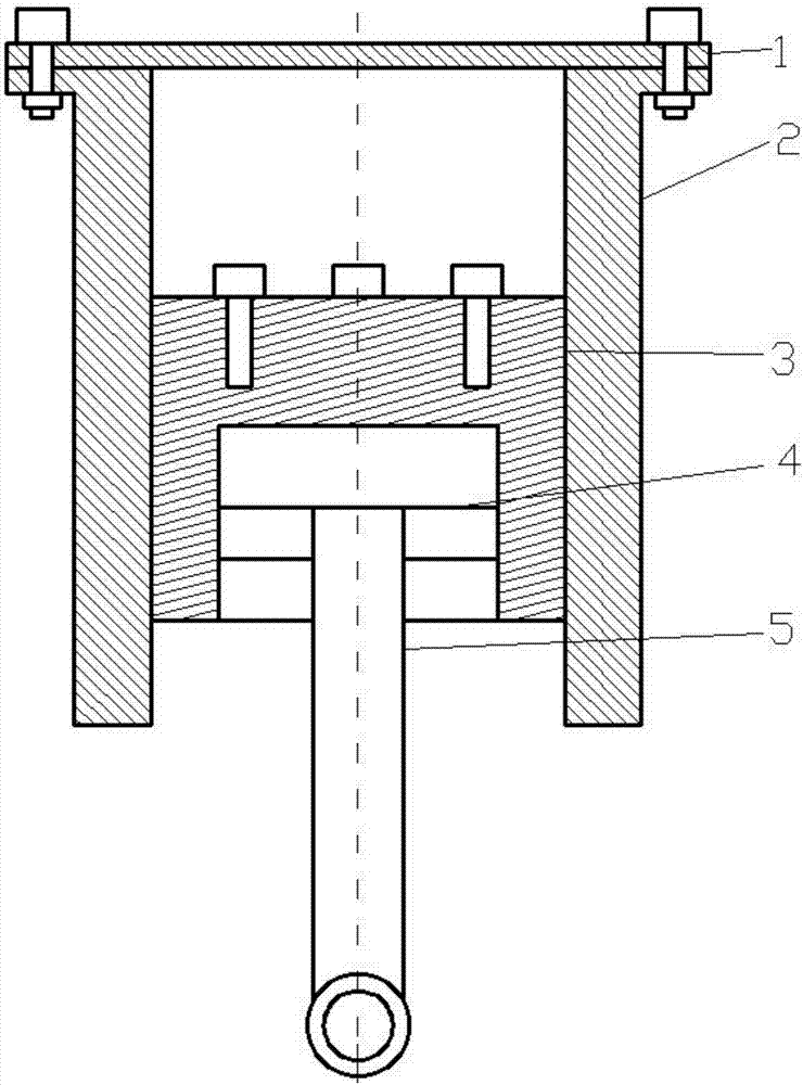 Device capable of simply adjusting clearance volume of air cylinder