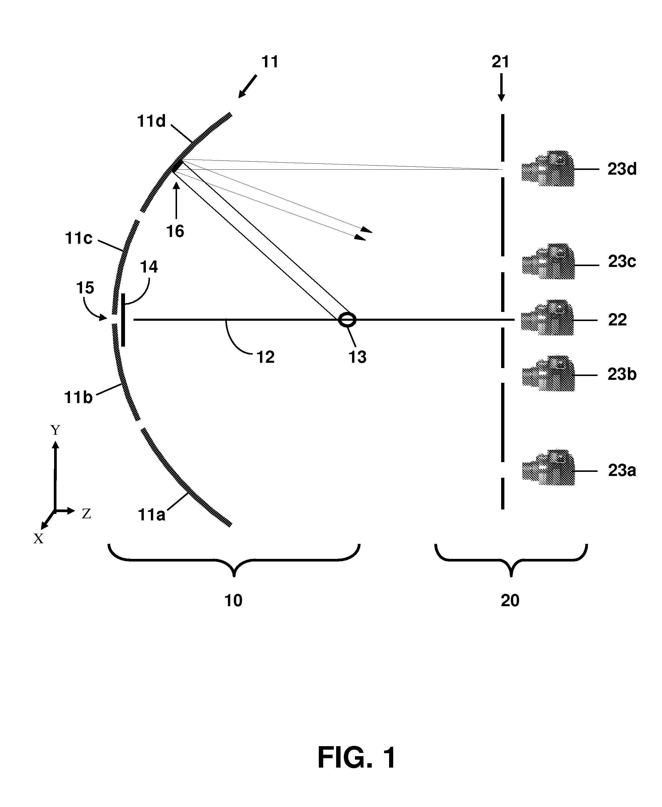 Alignment method for parabolic trough solar concentrators